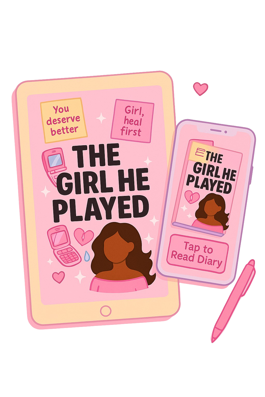 The Girl He Played – A Digital Diary of Love, Lies & Letting Go